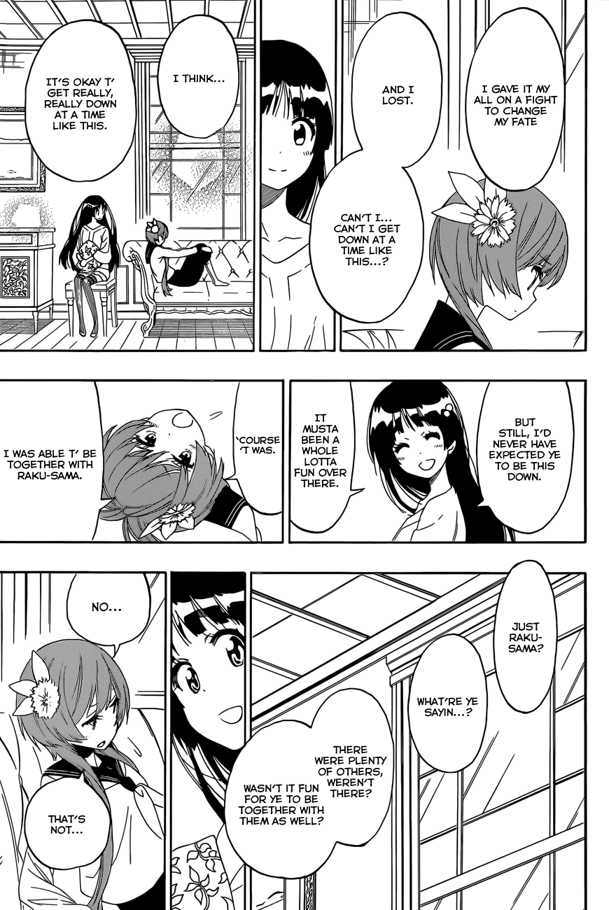 Nisekoi Chapter 183 page 15 - Chapter 183: Message