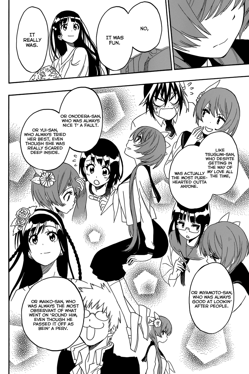 Nisekoi Chapter 183 page 16 - Chapter 183: Message