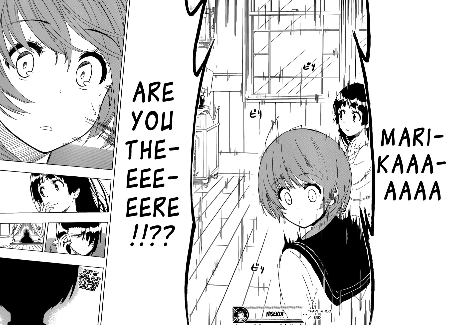 Nisekoi Chapter 183 page 18 - Chapter 183: Message