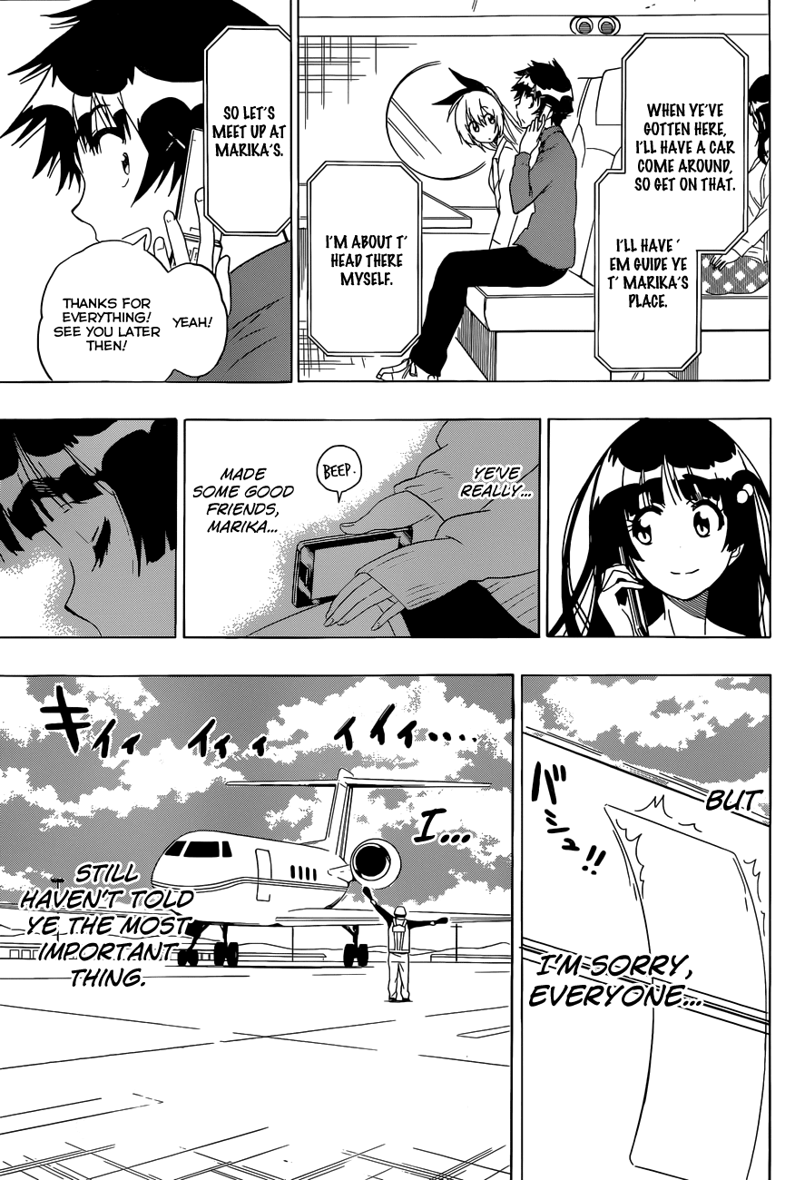 Nisekoi Chapter 183 page 3 - Chapter 183: Message