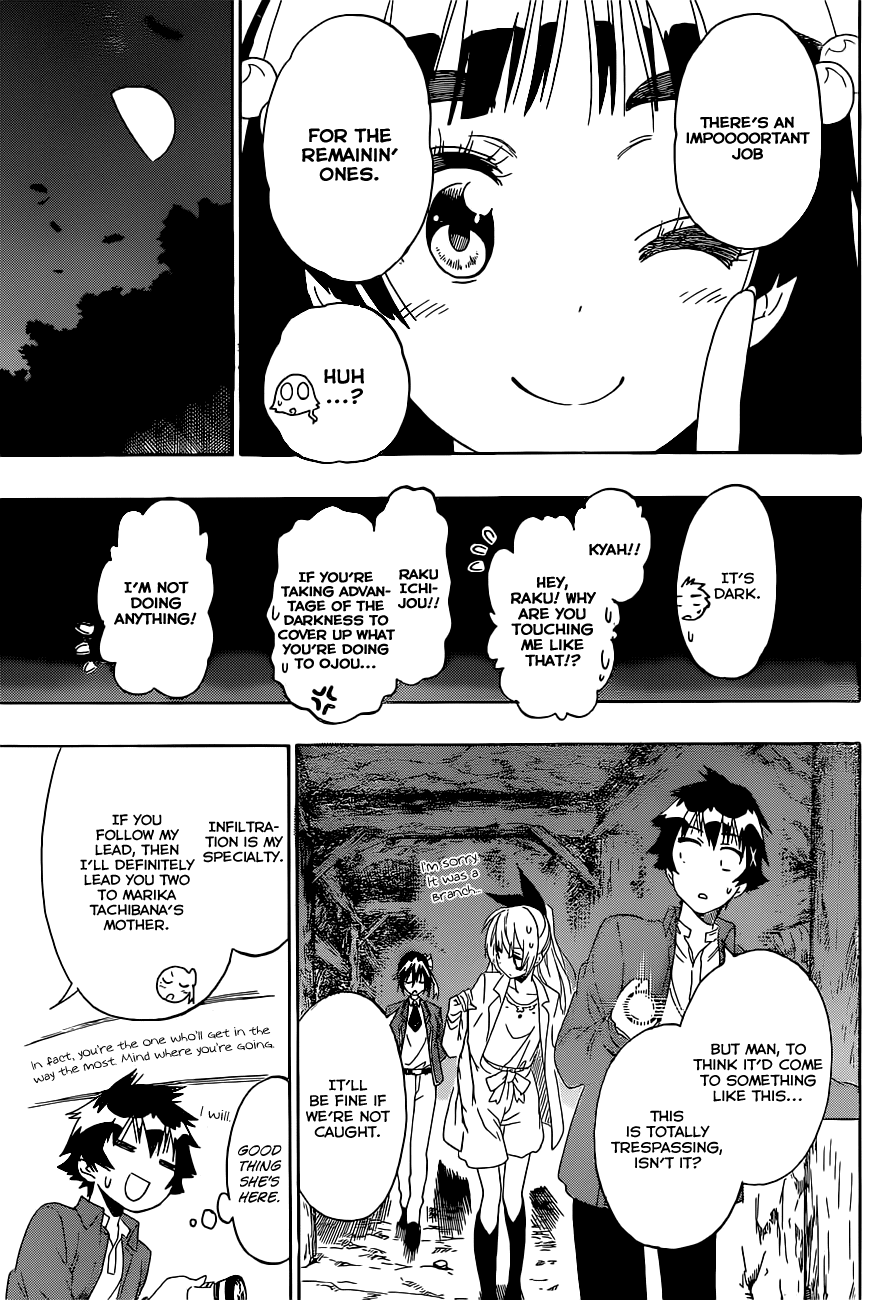 Nisekoi Chapter 184 page 11 - Chapter 184: Role