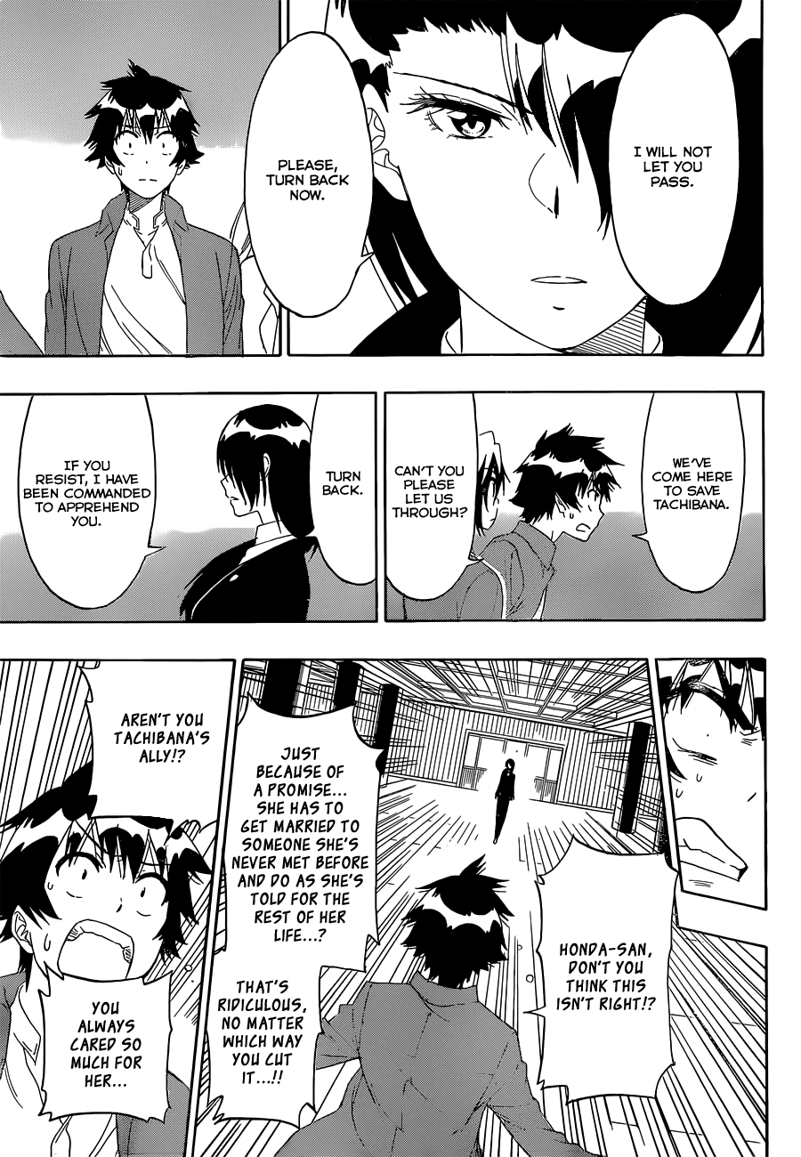 Nisekoi Chapter 184 page 15 - Chapter 184: Role