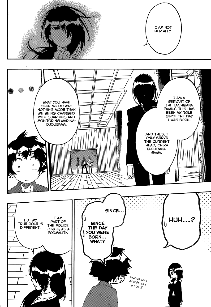 Nisekoi Chapter 184 page 16 - Chapter 184: Role