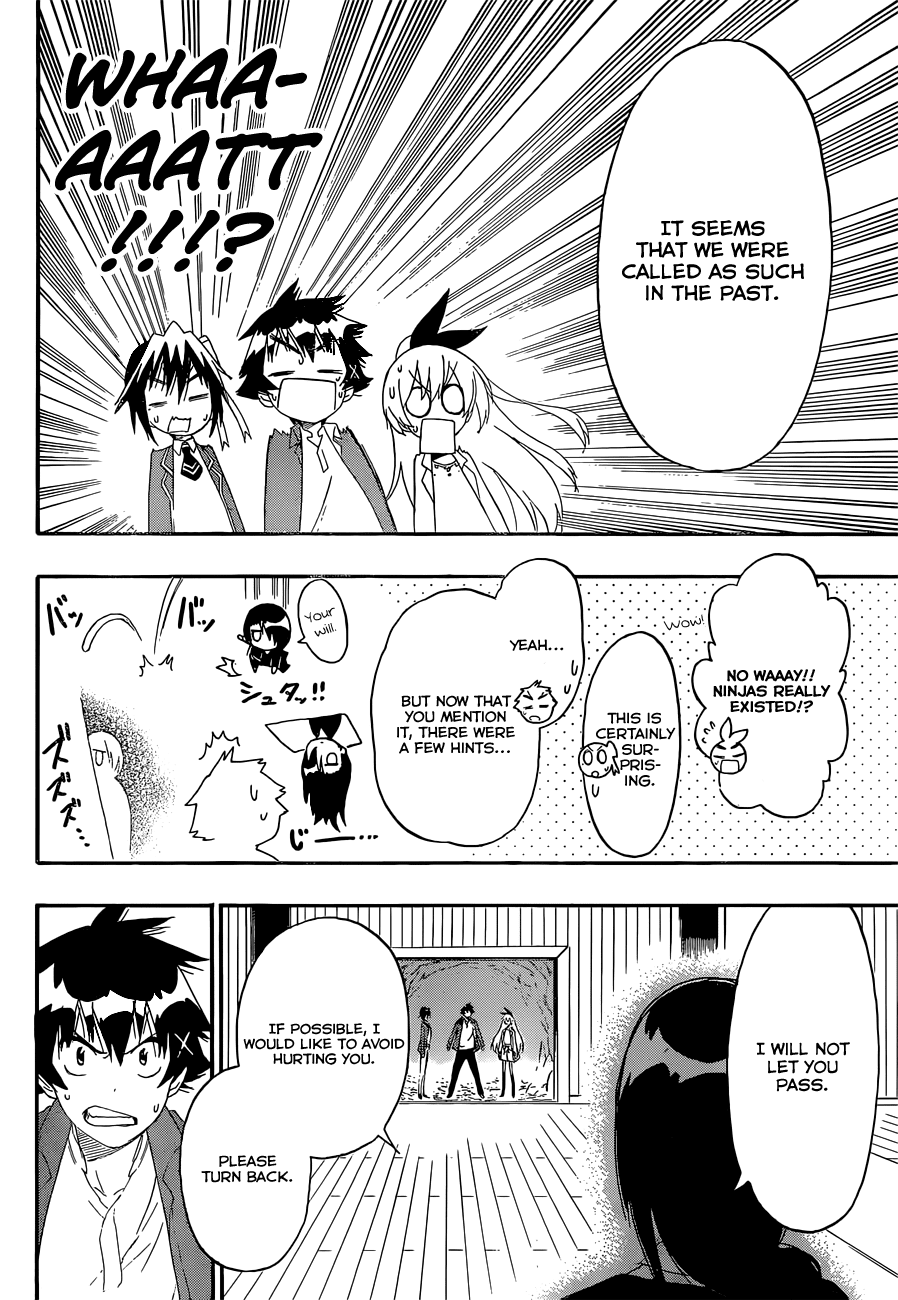 Nisekoi Chapter 184 page 18 - Chapter 184: Role