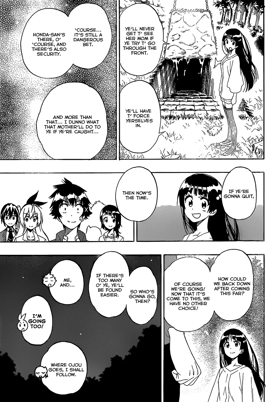 Nisekoi Chapter 184 page 9 - Chapter 184: Role