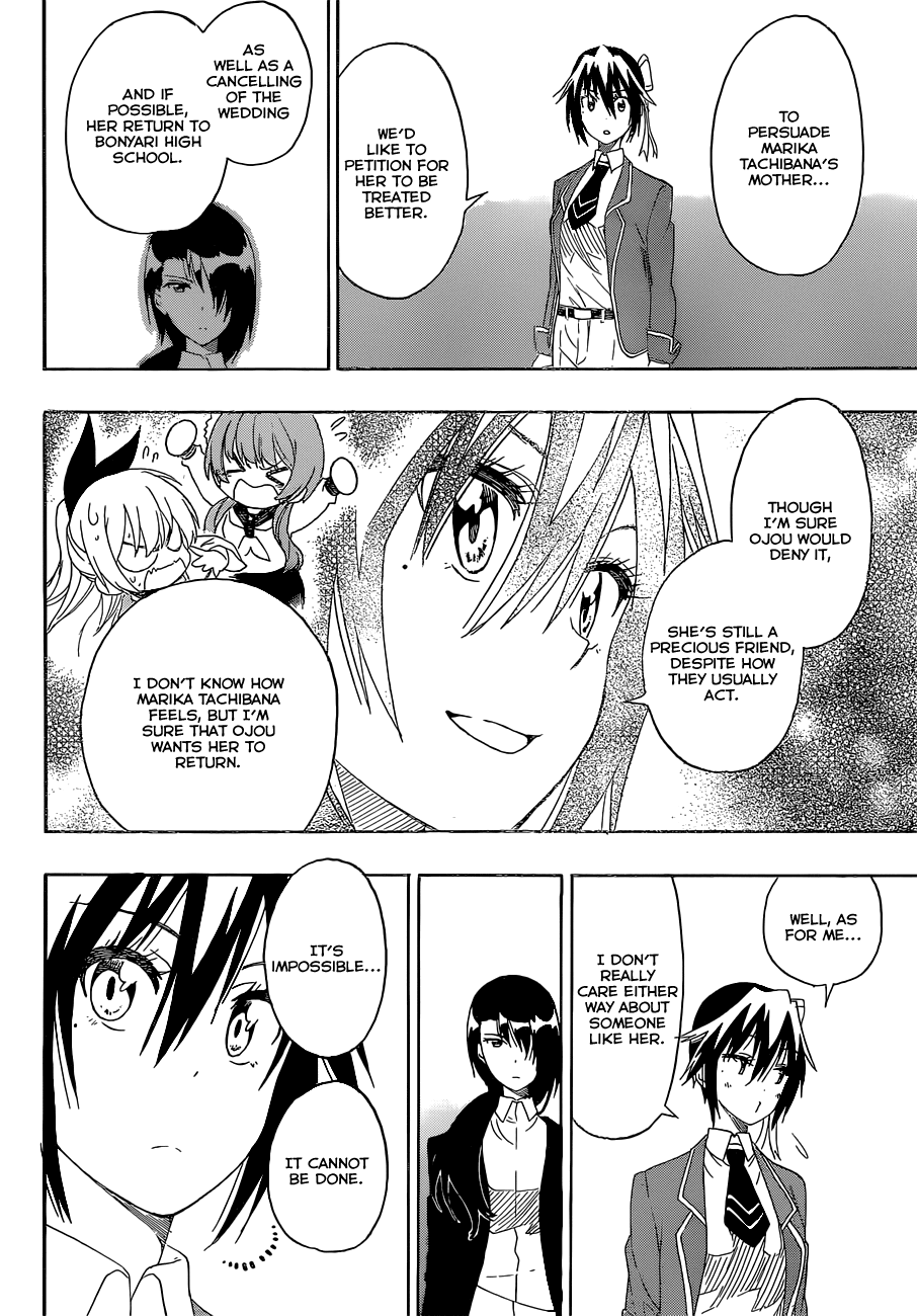 Nisekoi Chapter 185 page 15 - Chapter 185: Battle
