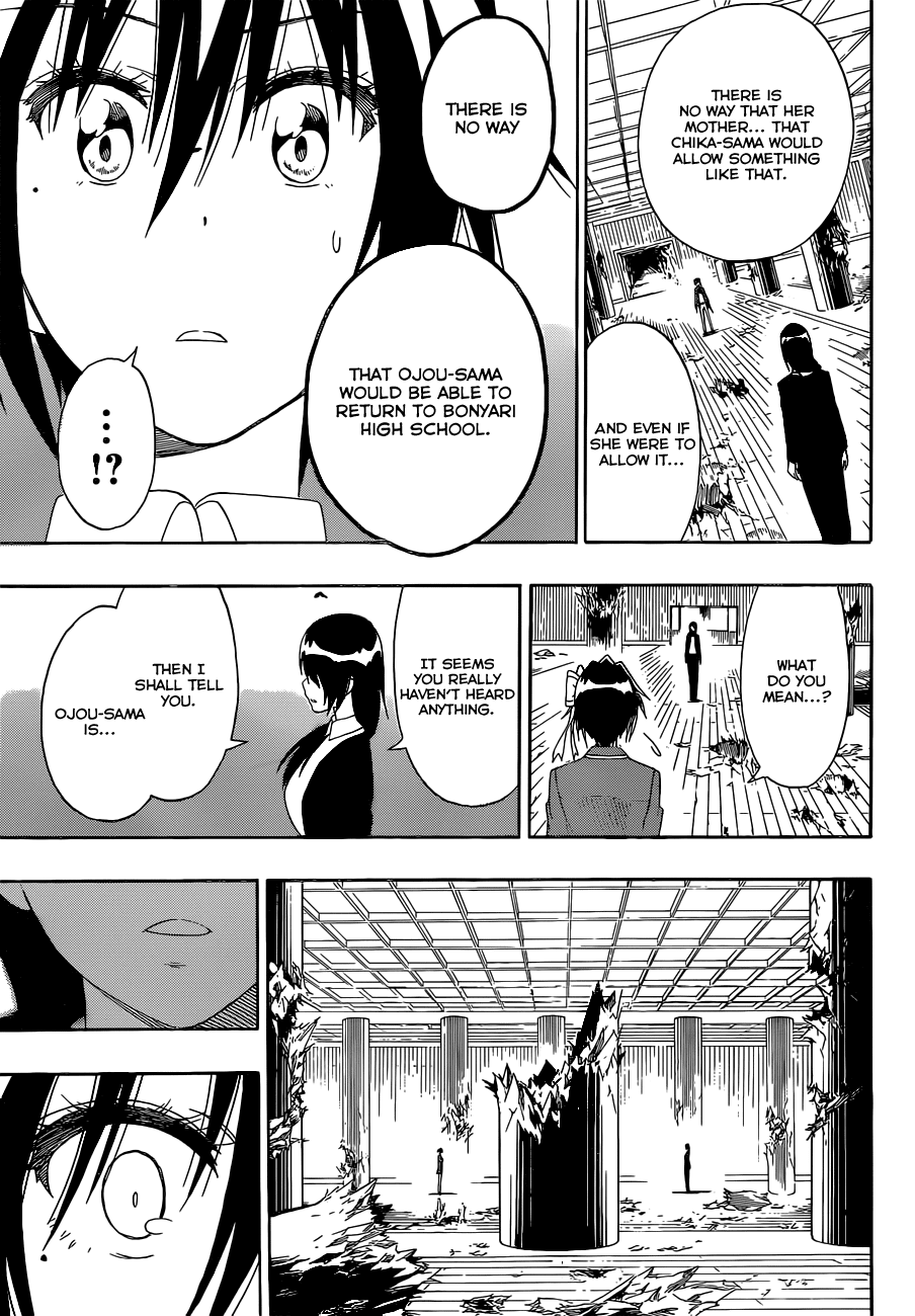 Nisekoi Chapter 185 page 16 - Chapter 185: Battle