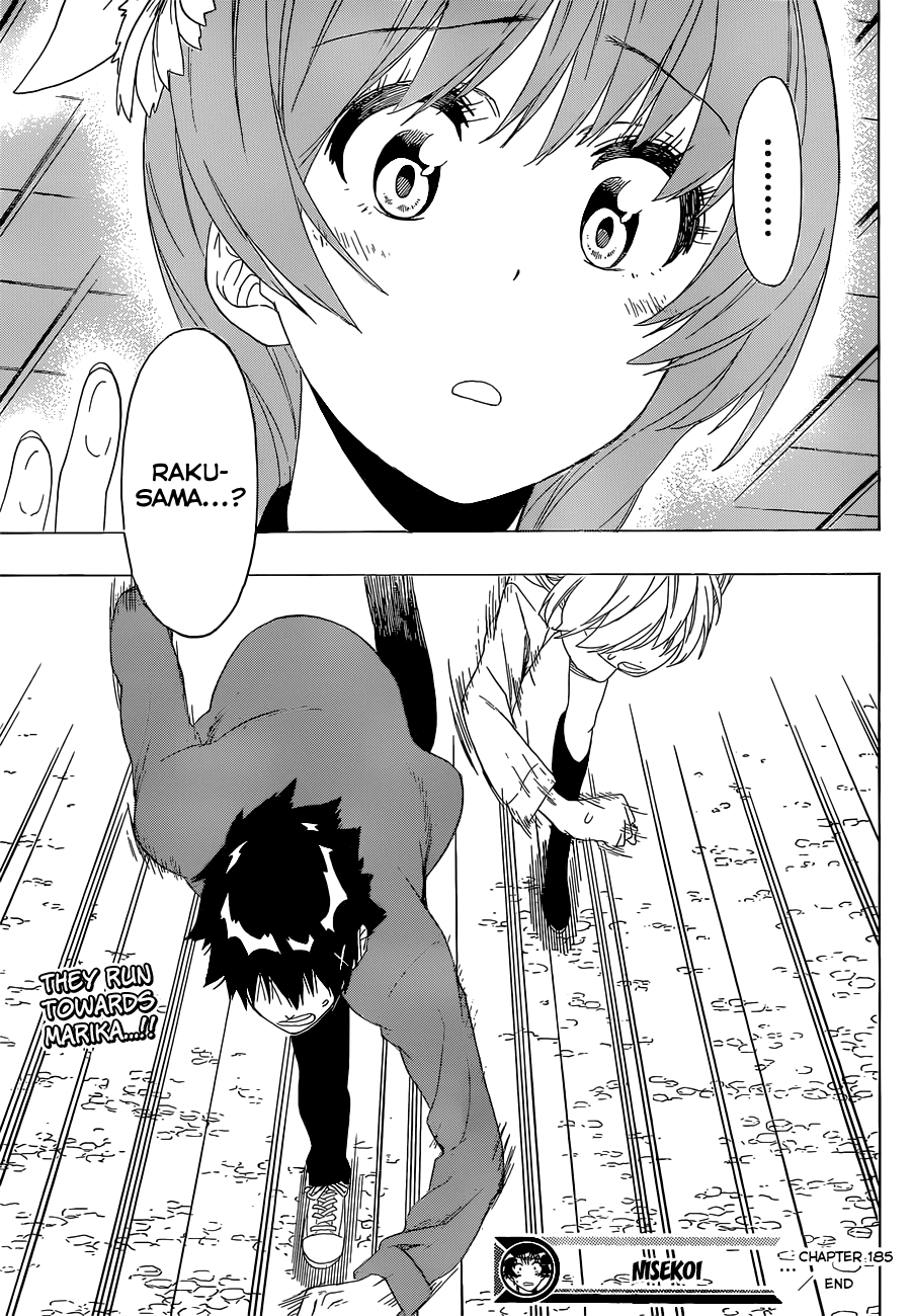 Nisekoi Chapter 185 page 20 - Chapter 185: Battle