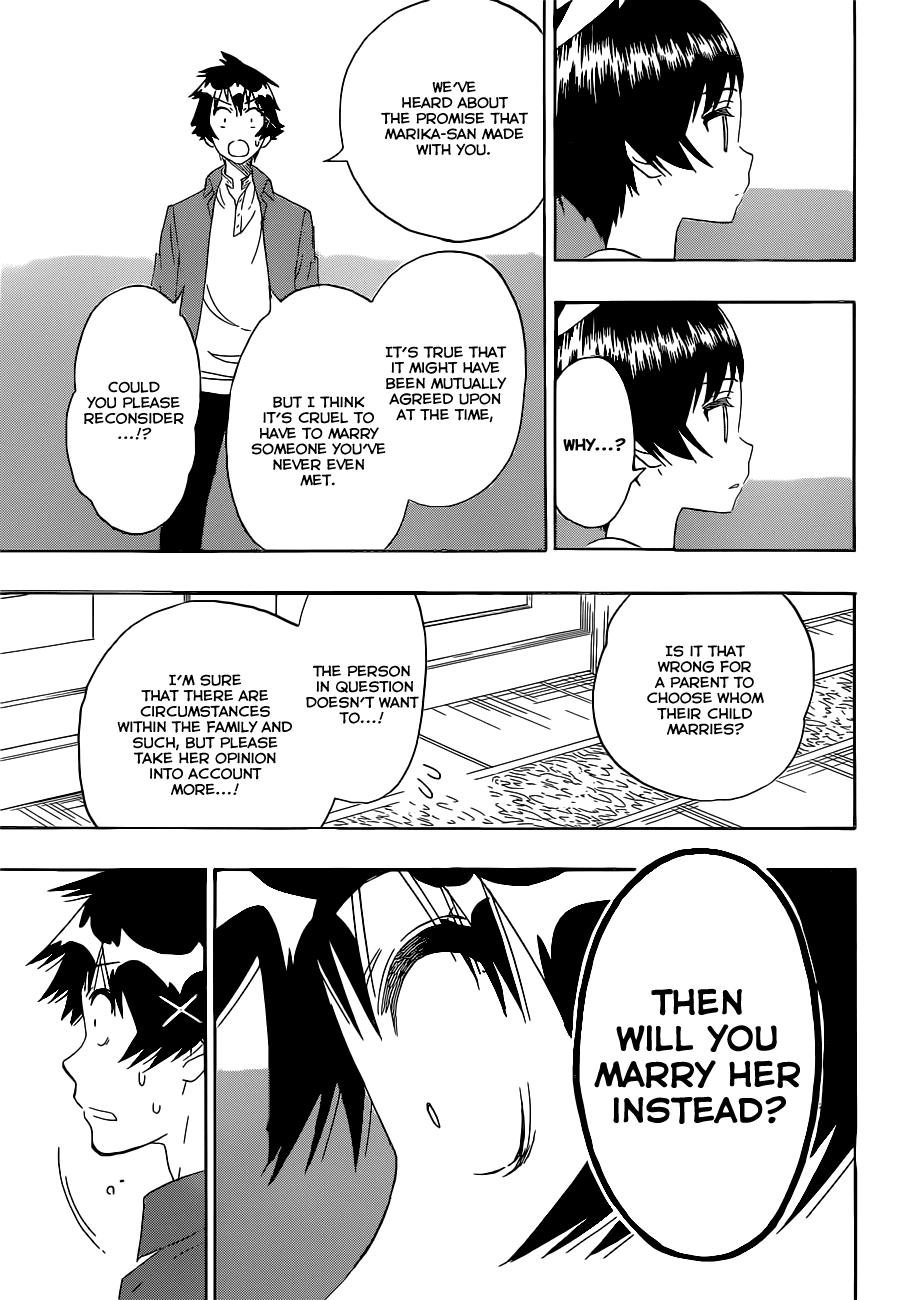 Nisekoi Chapter 186 page 12 - Chapter 186: Why