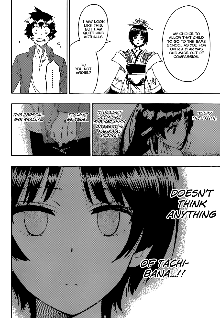 Nisekoi Chapter 186 page 17 - Chapter 186: Why