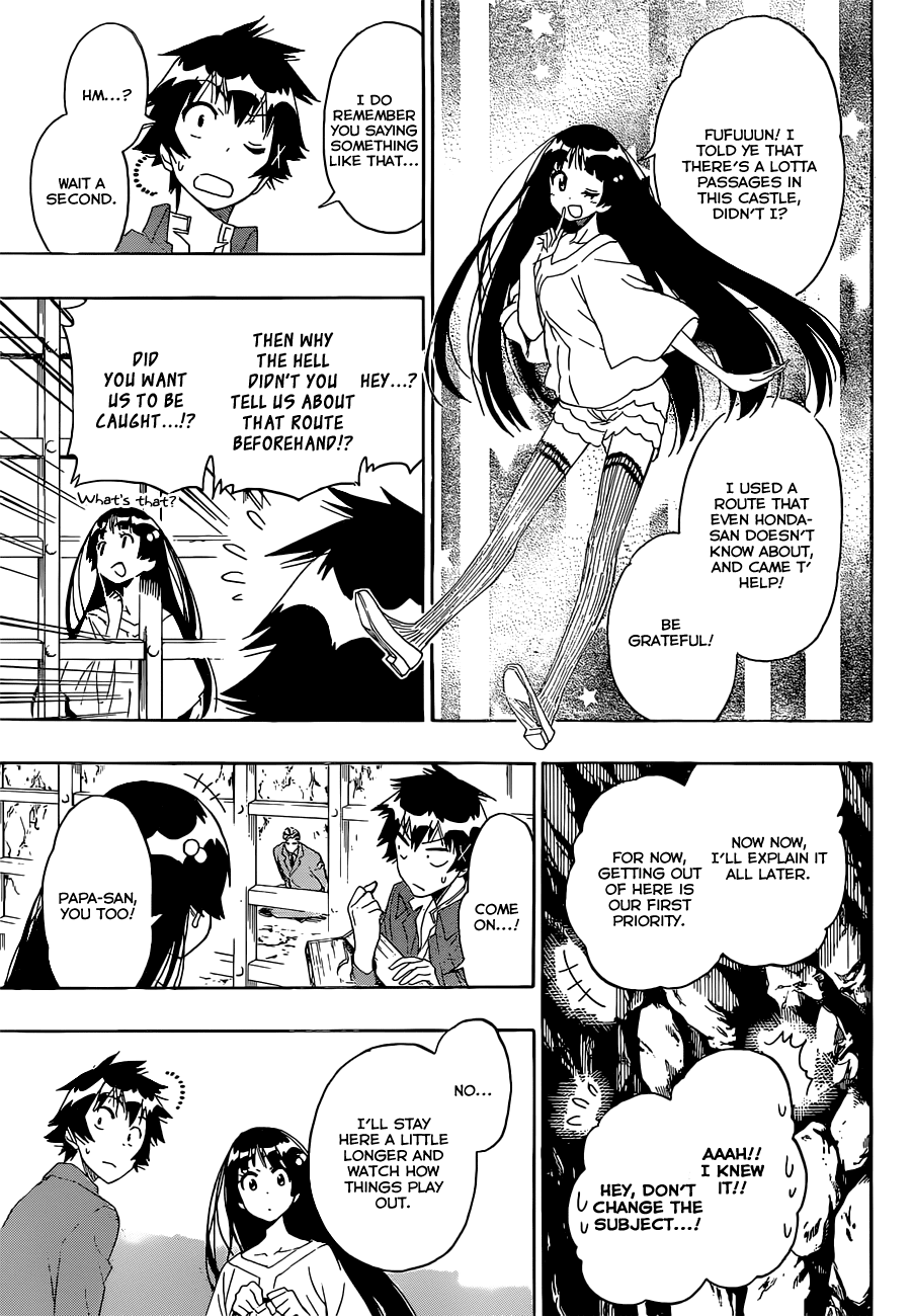 Nisekoi Chapter 187 page 16 - Chapter 187: Dungeon