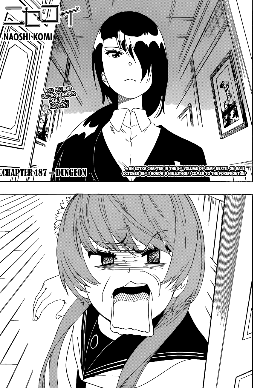 Nisekoi Chapter 187 page 2 - Chapter 187: Dungeon
