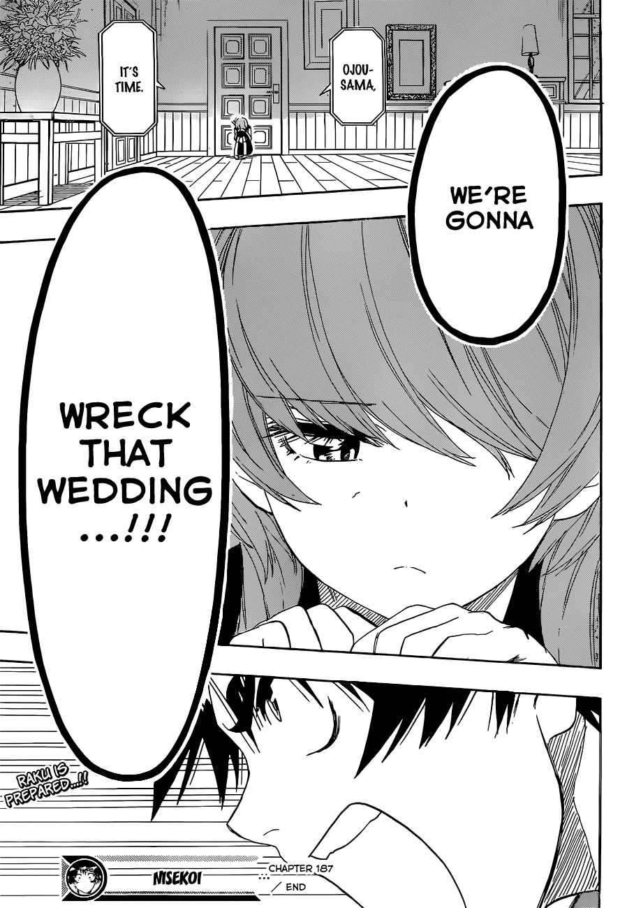 Nisekoi Chapter 187 page 20 - Chapter 187: Dungeon