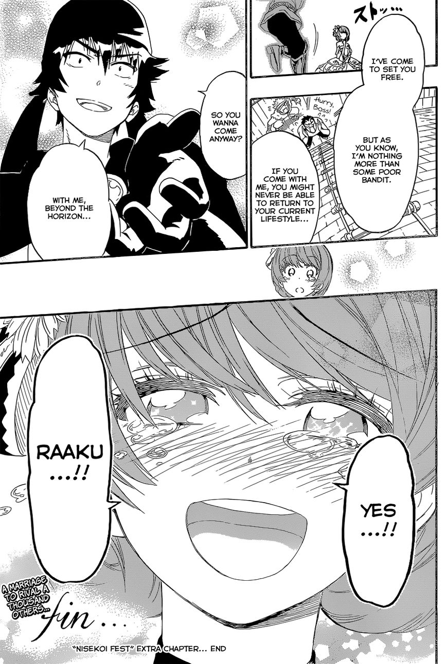 Nisekoi Chapter 188.1 page 8 - Chapter 188.1: “Nisekoi Fest” Special Extra Chapter ~Princess~