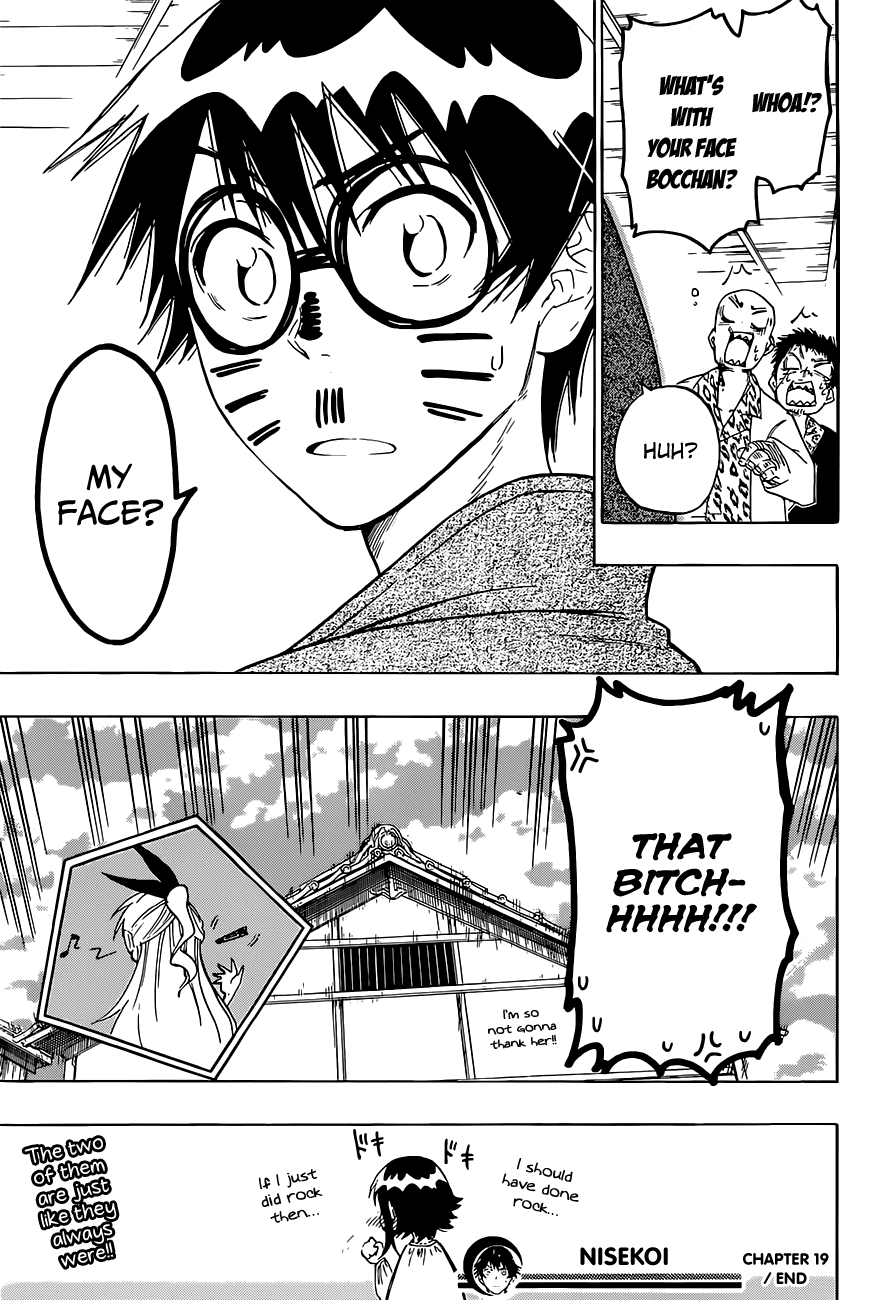 Nisekoi Chapter 19 page 22 - Chapter 19: Visiting the Ill