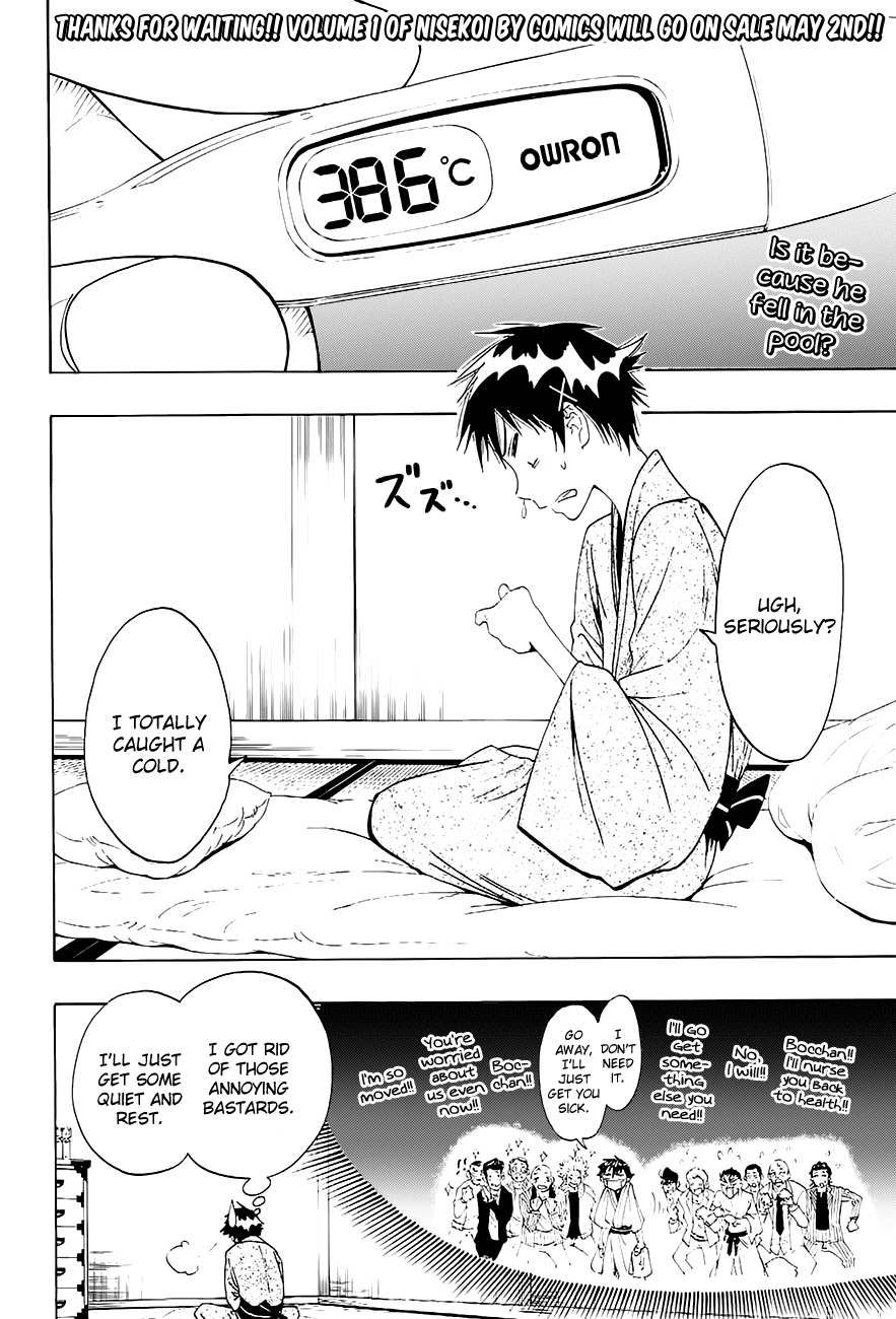 Nisekoi Chapter 19 page 3 - Chapter 19: Visiting the Ill