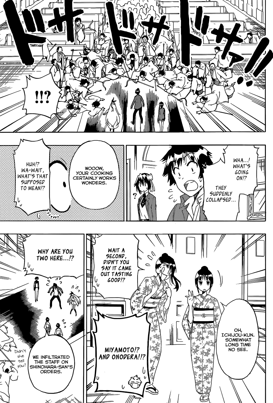 Nisekoi Chapter 190 page 17 - Chapter 190: Take Me Away