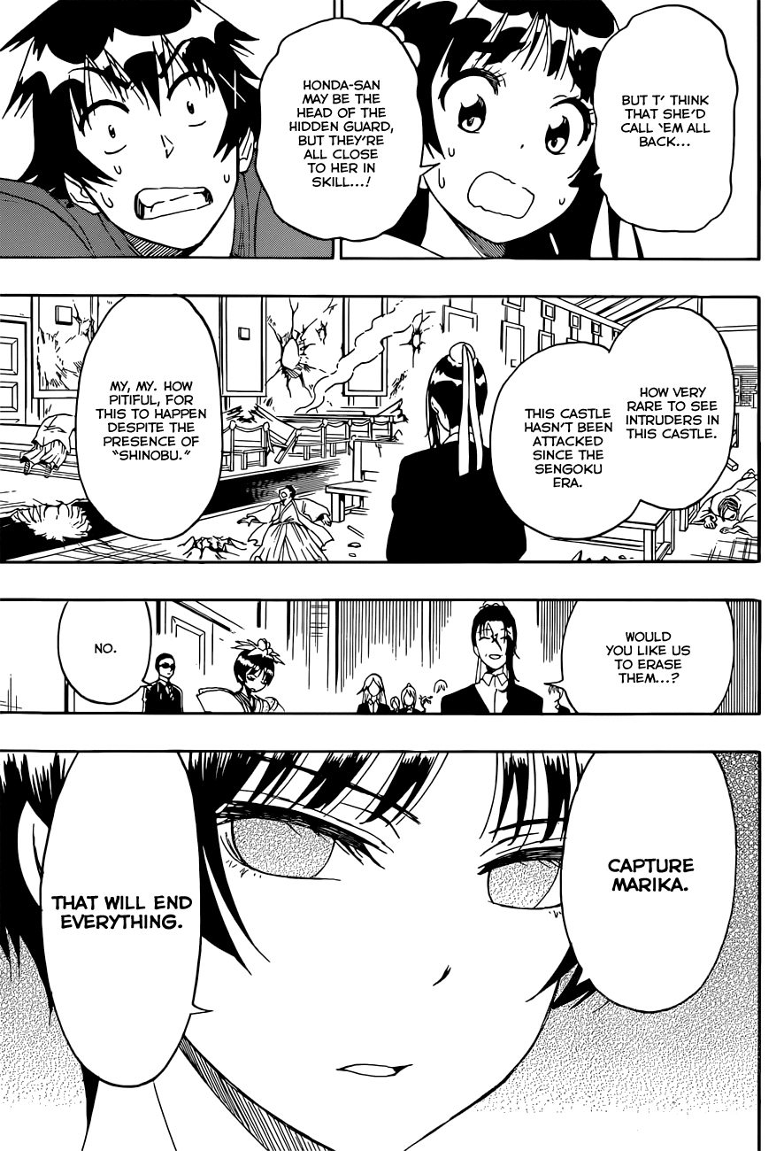 Nisekoi Chapter 192 page 15 - Chapter 192: Personal Interest