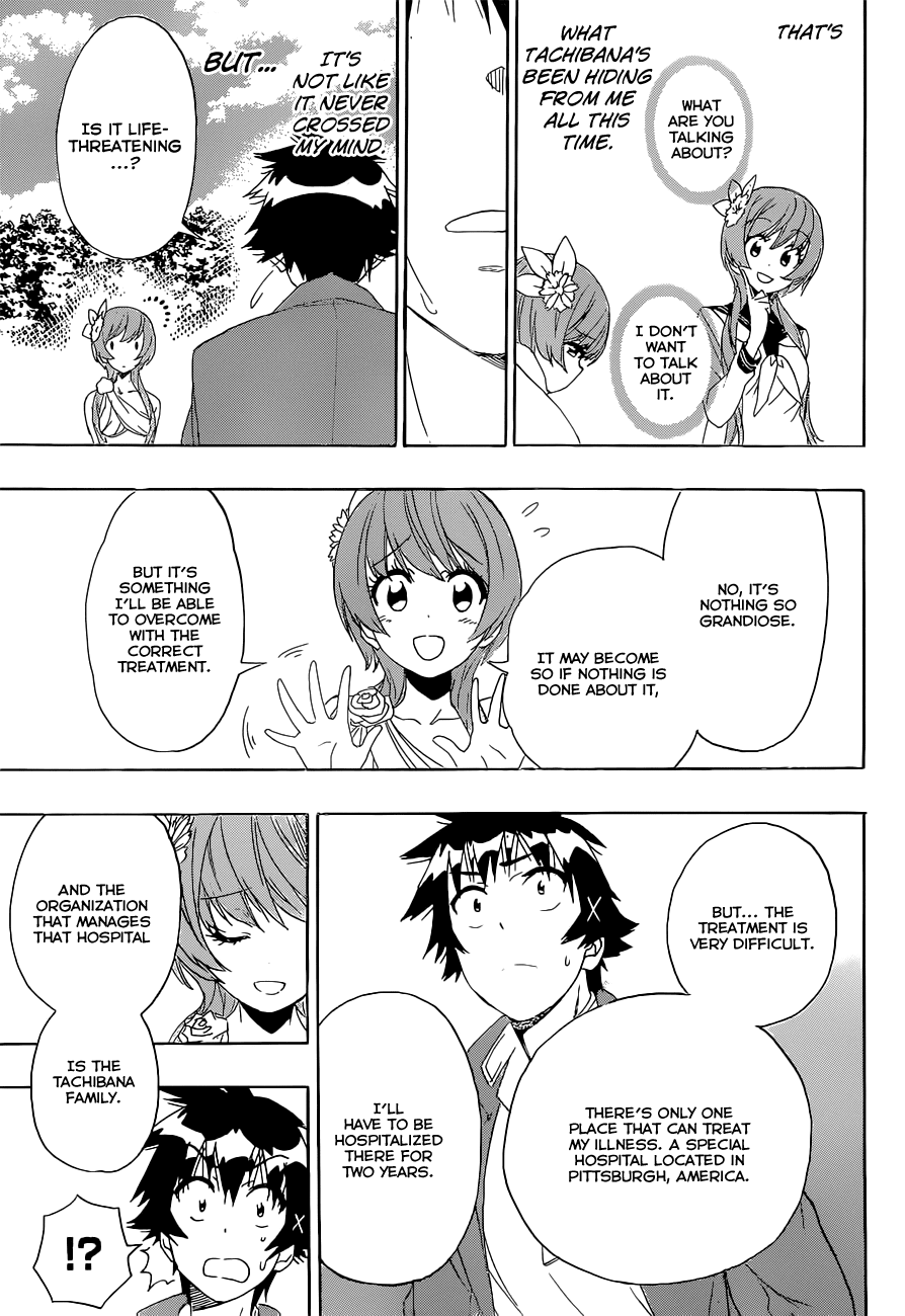 Nisekoi Chapter 194 page 11 - Chapter 194: Not One Bit