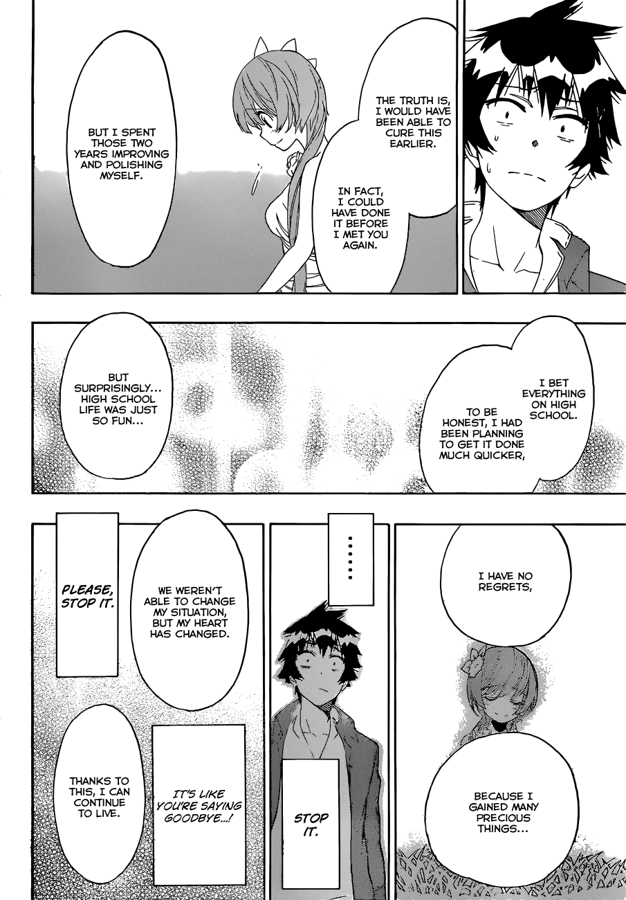 Nisekoi Chapter 194 page 14 - Chapter 194: Not One Bit