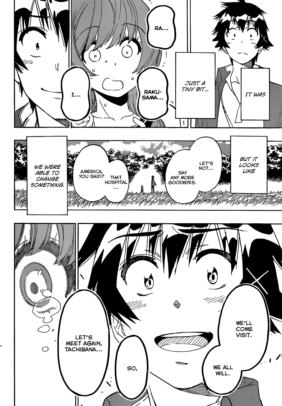 Nisekoi Chapter 194 page 18 - Chapter 194: Not One Bit