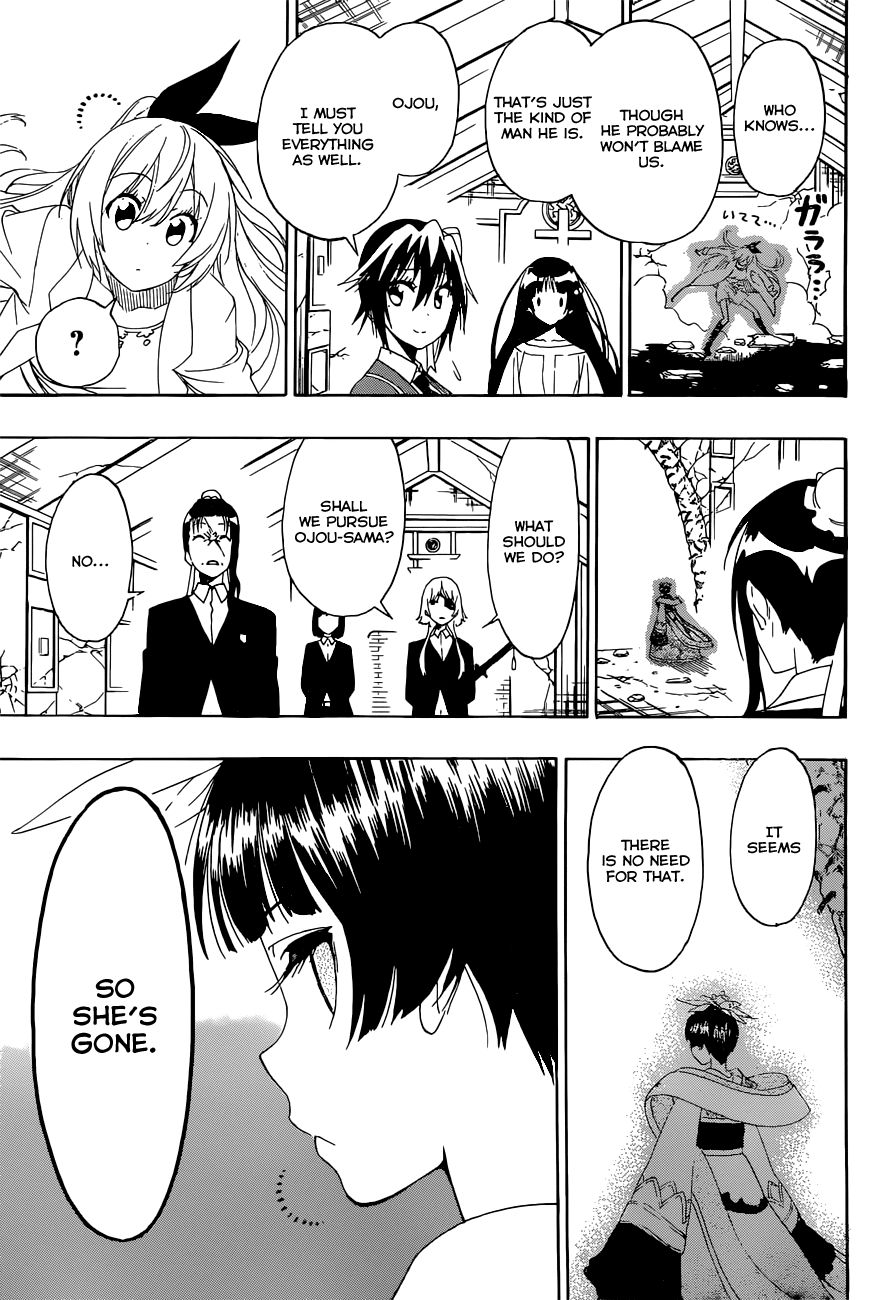 Nisekoi Chapter 194 page 3 - Chapter 194: Not One Bit