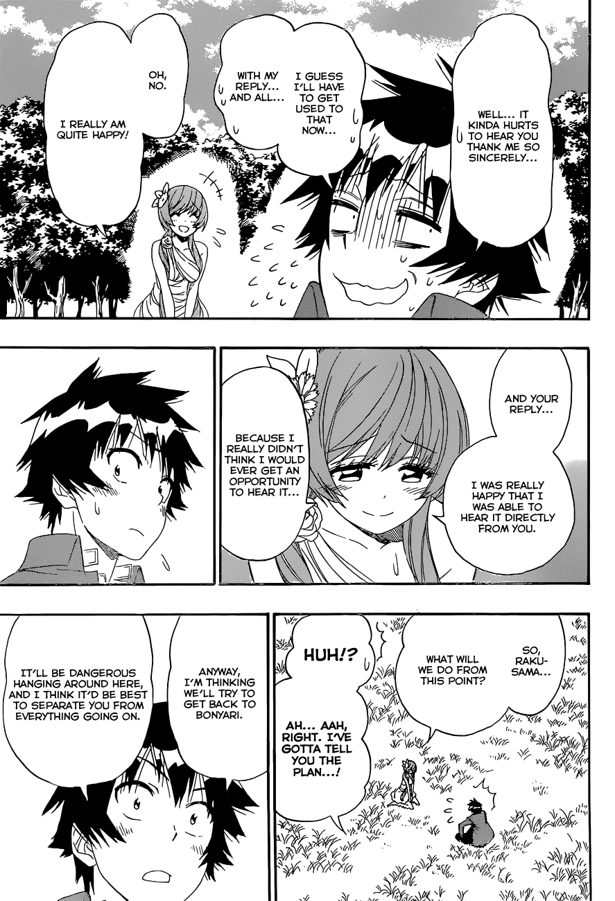 Nisekoi Chapter 194 page 7 - Chapter 194: Not One Bit
