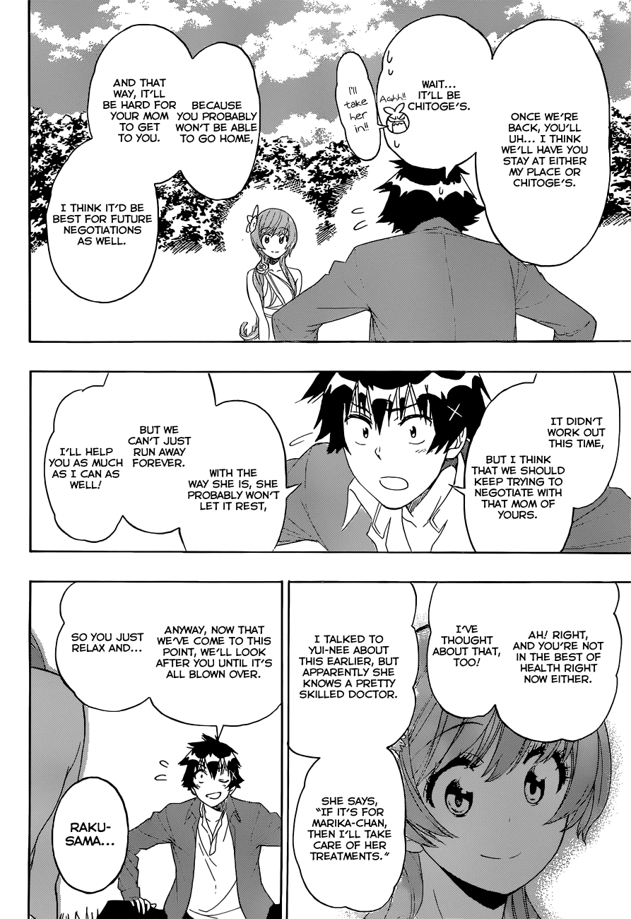 Nisekoi Chapter 194 page 8 - Chapter 194: Not One Bit