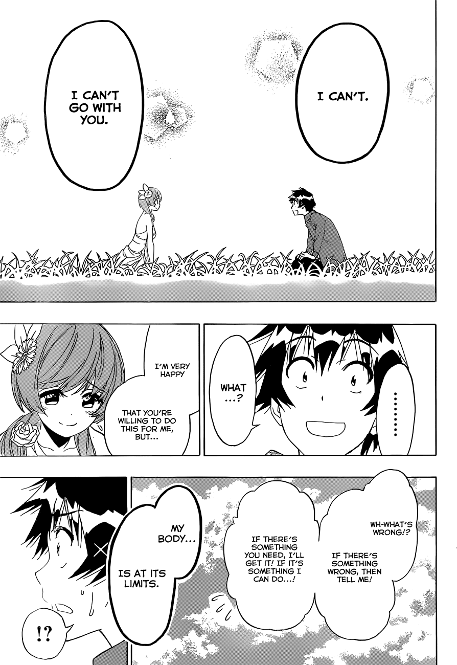 Nisekoi Chapter 194 page 9 - Chapter 194: Not One Bit