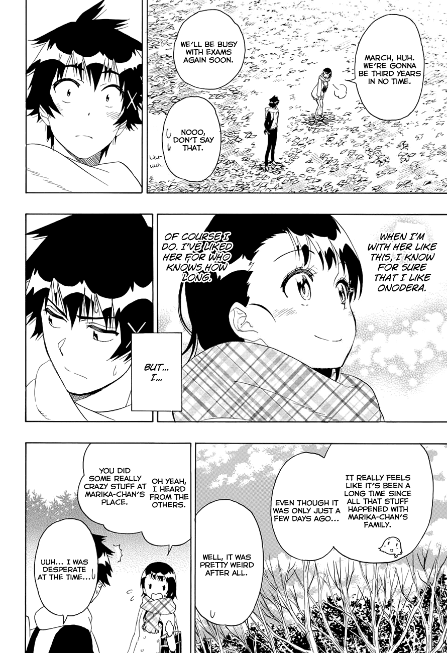 Nisekoi Chapter 196 page 14 - Chapter 196: Give It My All