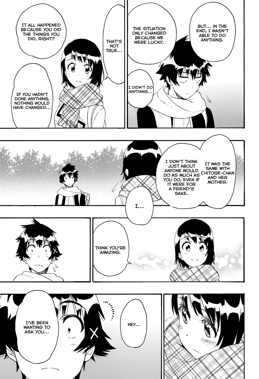 Nisekoi Chapter 196 page 15 - Chapter 196: Give It My All