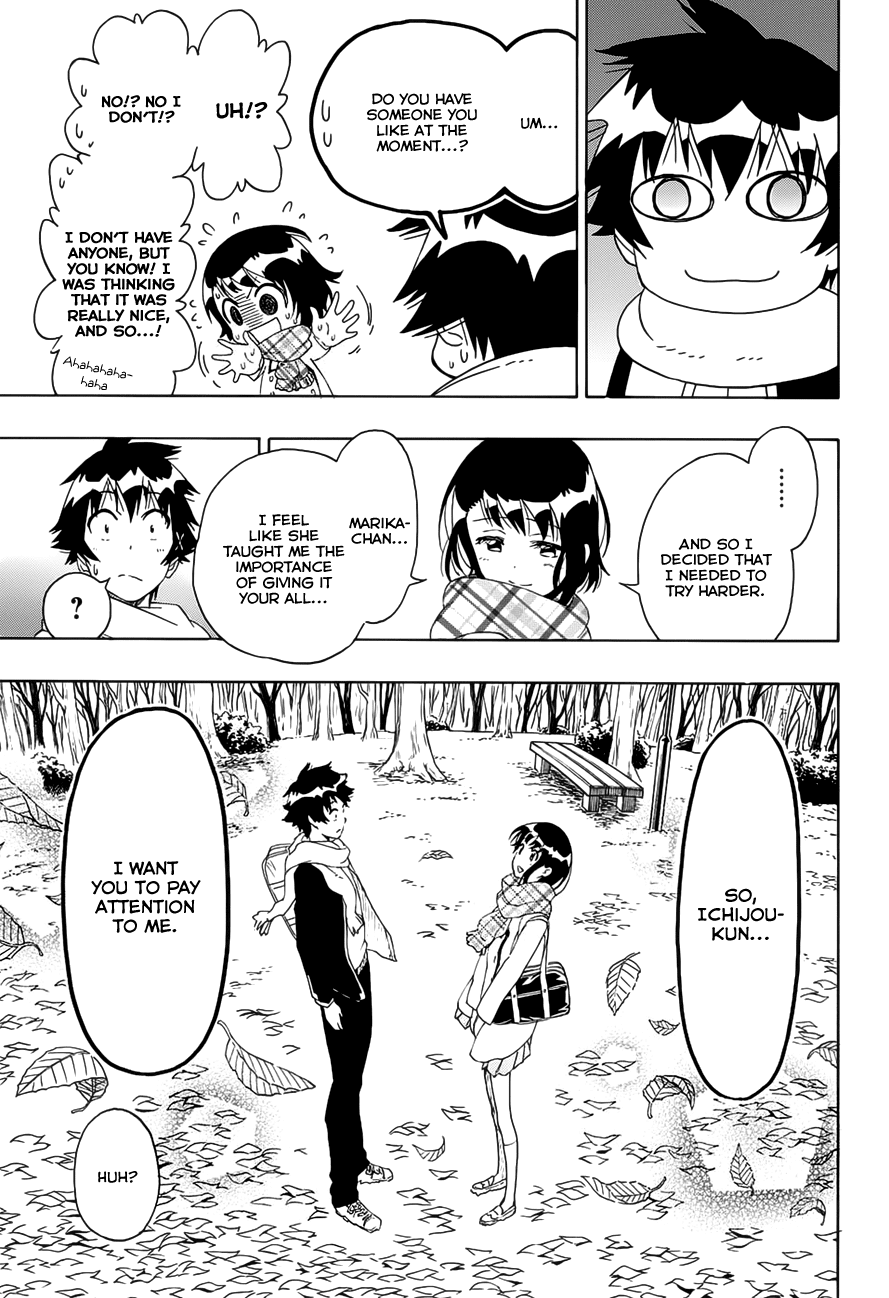 Nisekoi Chapter 196 page 19 - Chapter 196: Give It My All