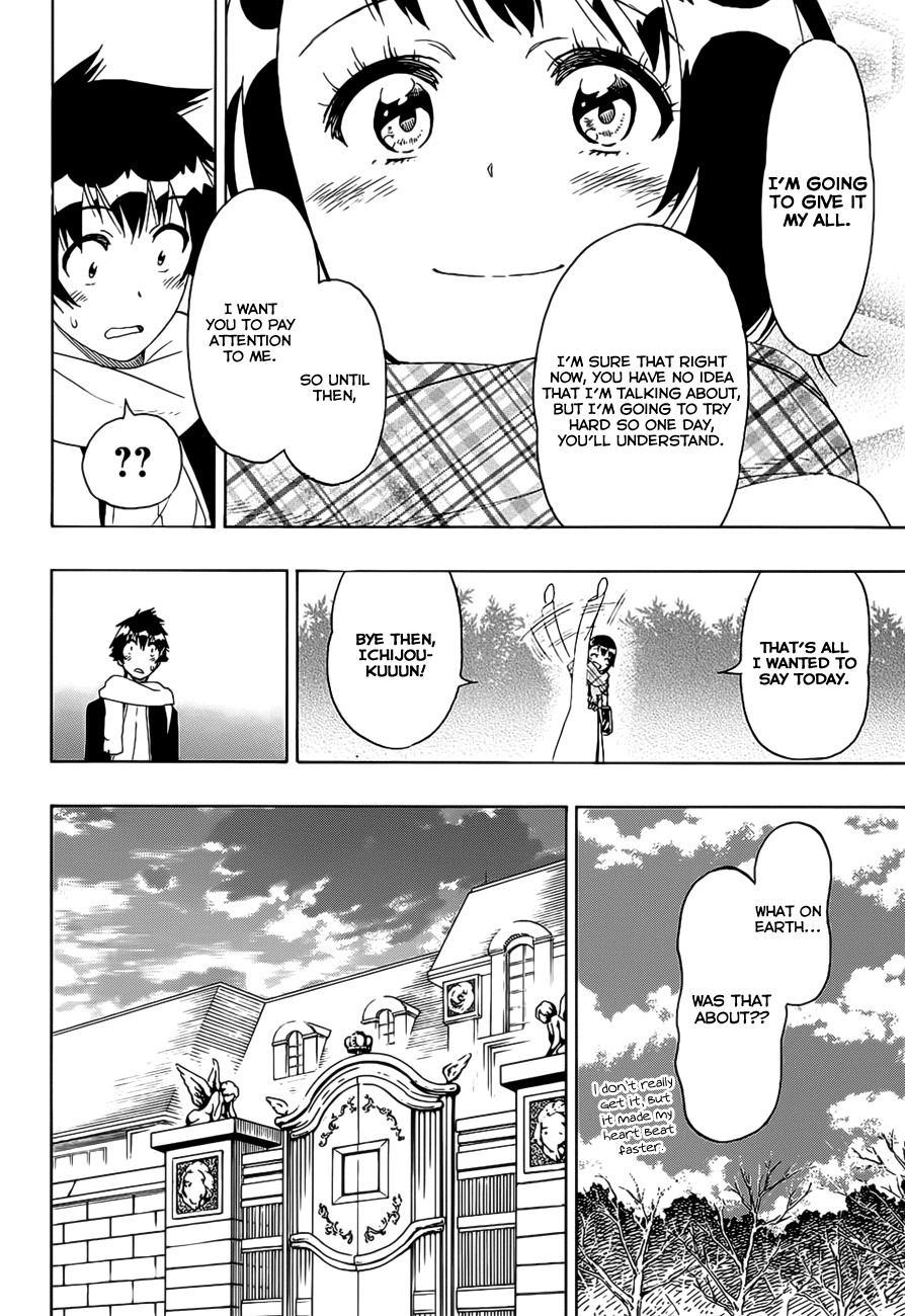 Nisekoi Chapter 196 page 20 - Chapter 196: Give It My All