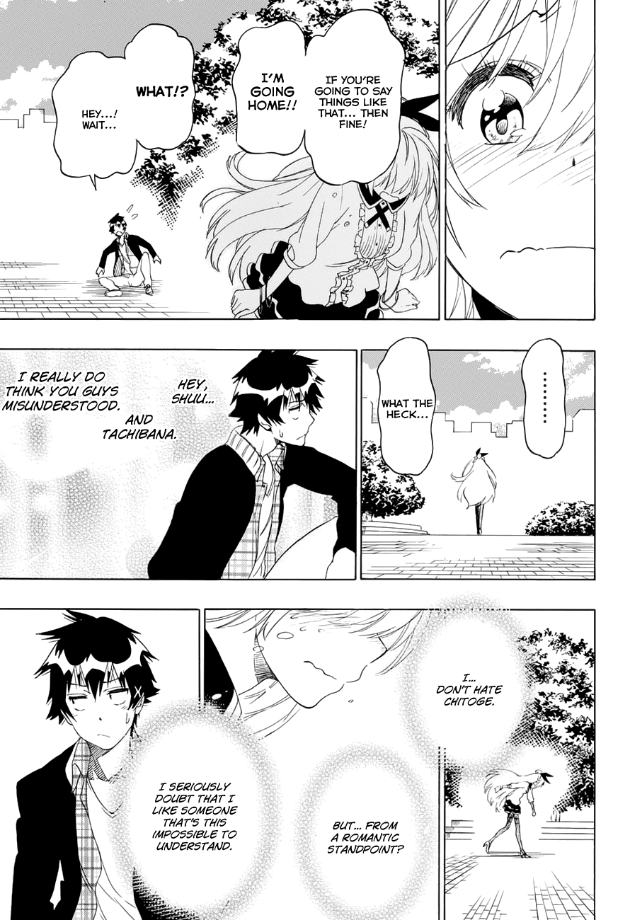 Nisekoi Chapter 197 page 18 - Chapter 197: Cheer Up