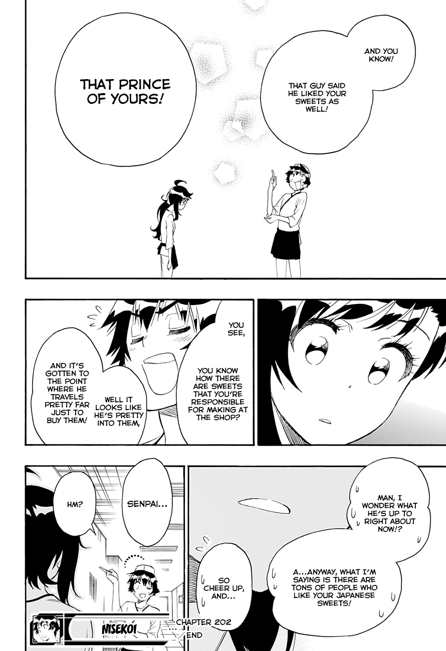 Nisekoi Chapter 202 page 19 - Chapter 202: Serious