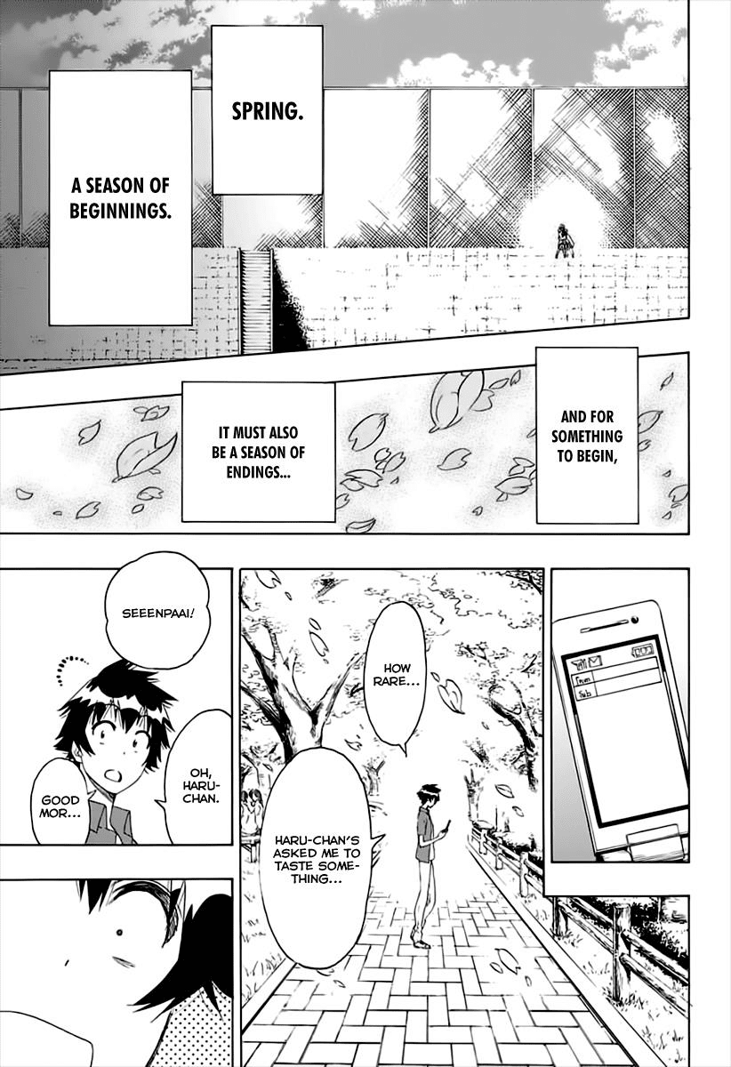 Nisekoi Chapter 203 page 14 - Chapter 203: Beginning