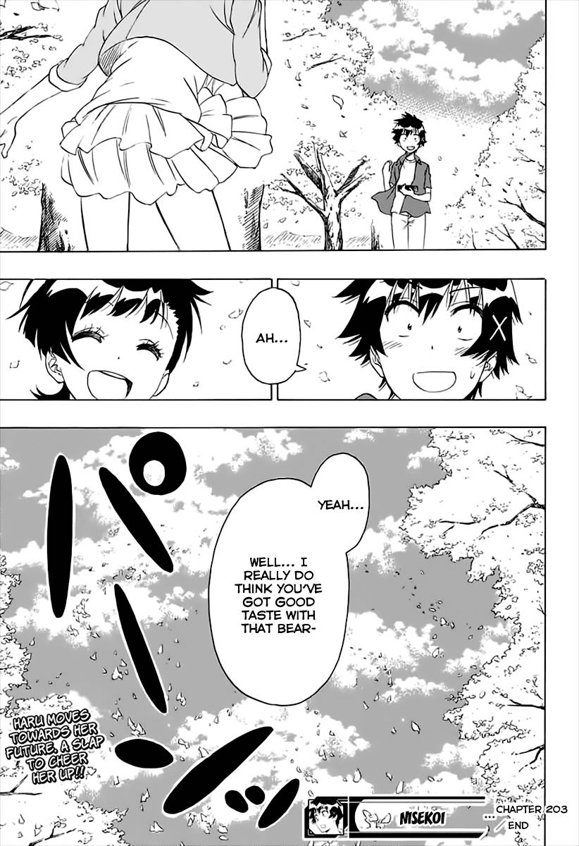 Nisekoi Chapter 203 page 20 - Chapter 203: Beginning