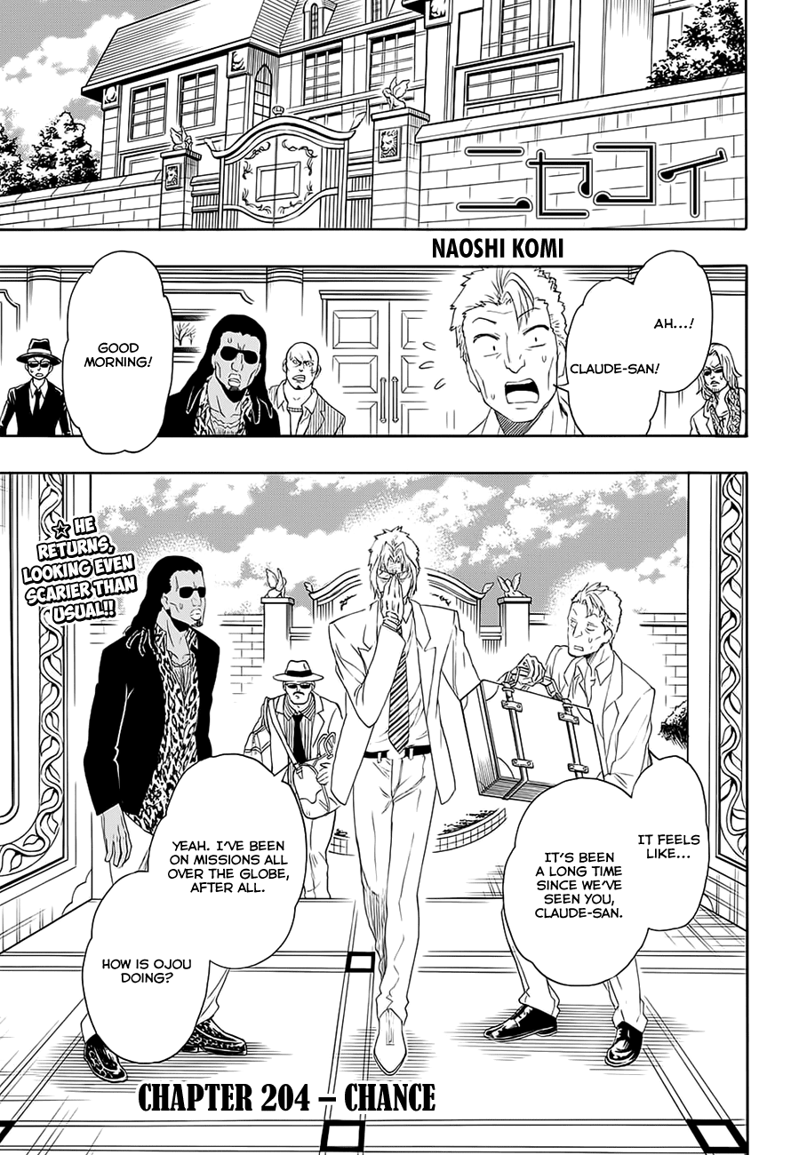 Nisekoi Chapter 204 page 2 - Chapter 204: Chance