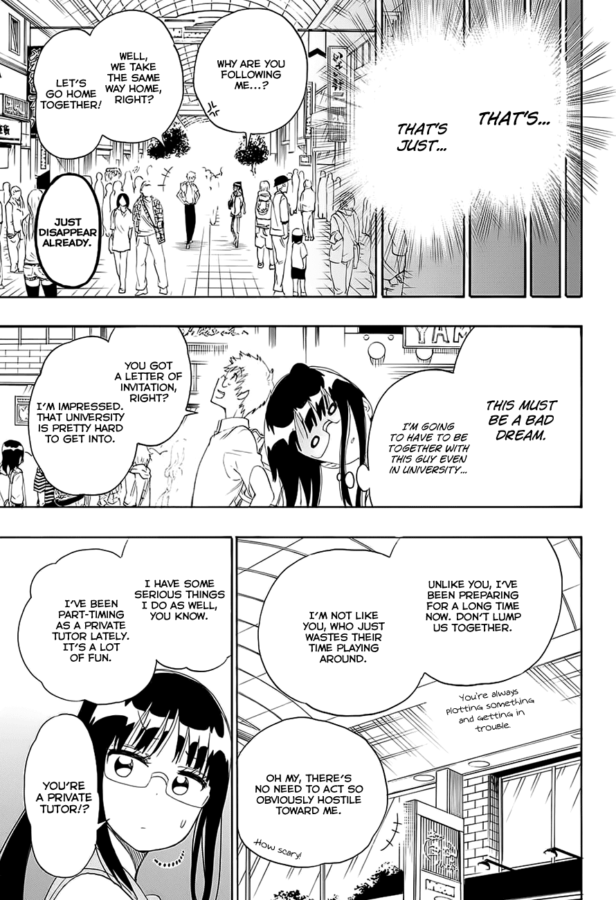 Nisekoi Chapter 207 page 14 - Chapter 207: University