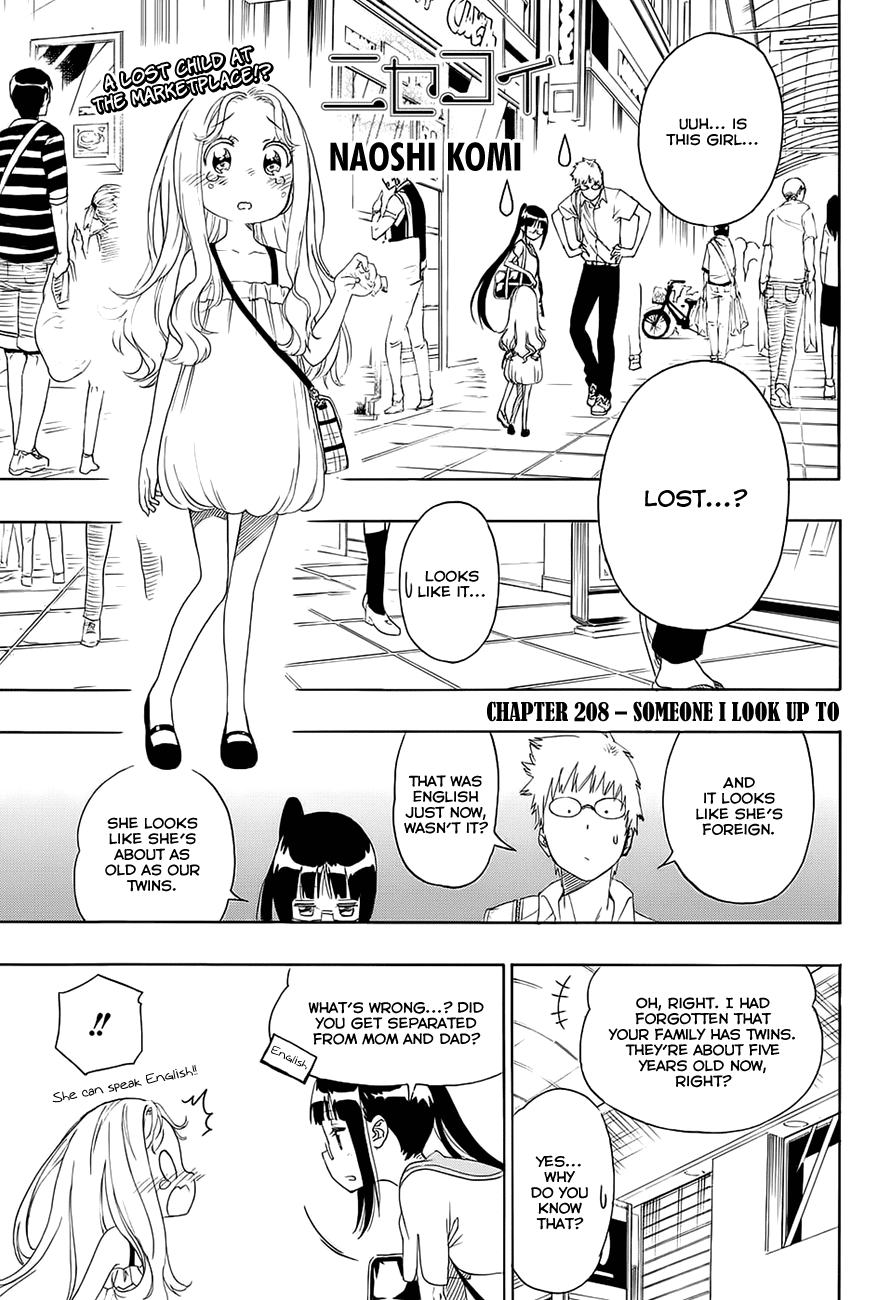 Nisekoi Chapter 208 page 2 - Chapter 208: Someone I Look Up To
