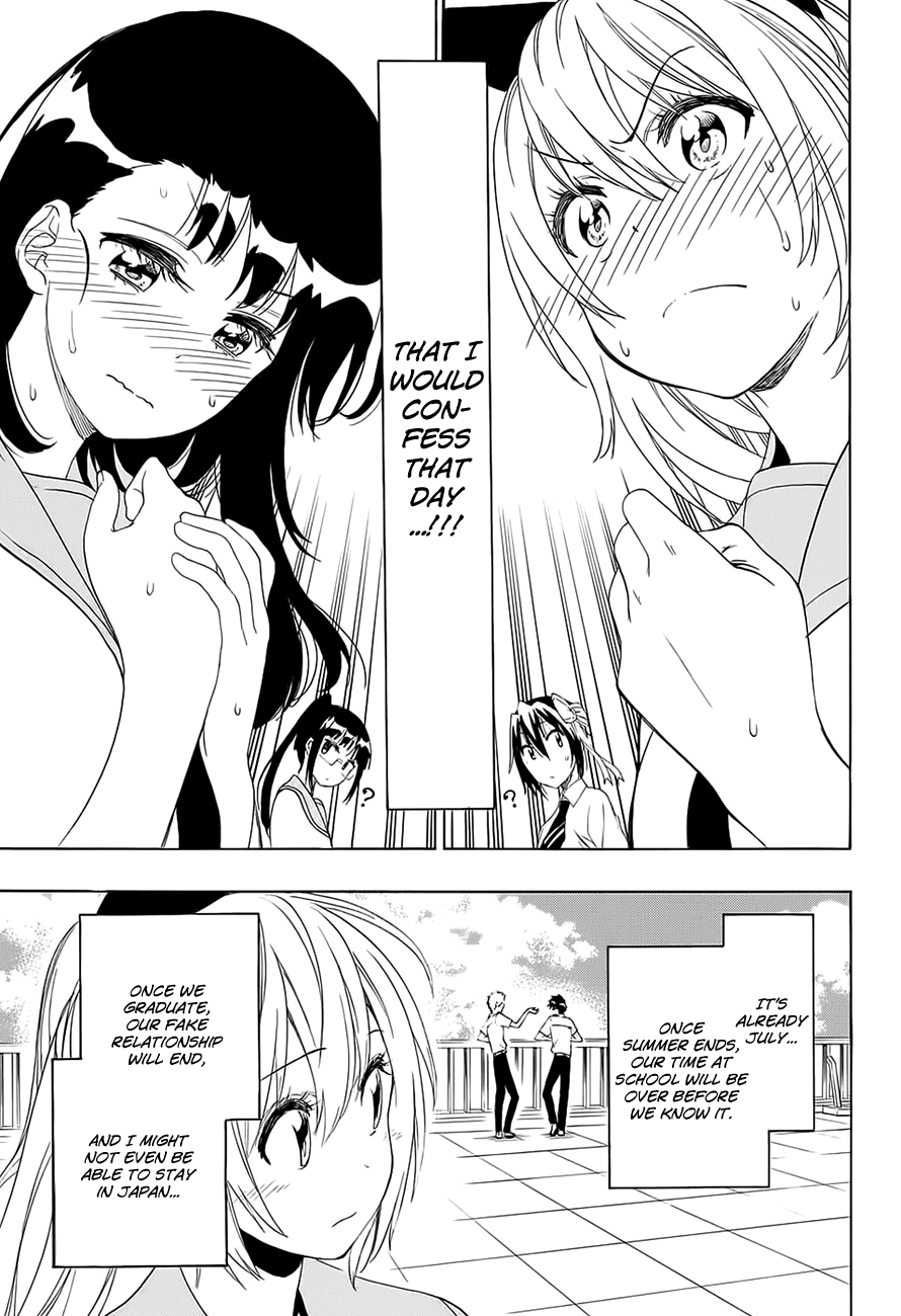 Nisekoi Chapter 210 page 10 - Chapter 210: I've Decided