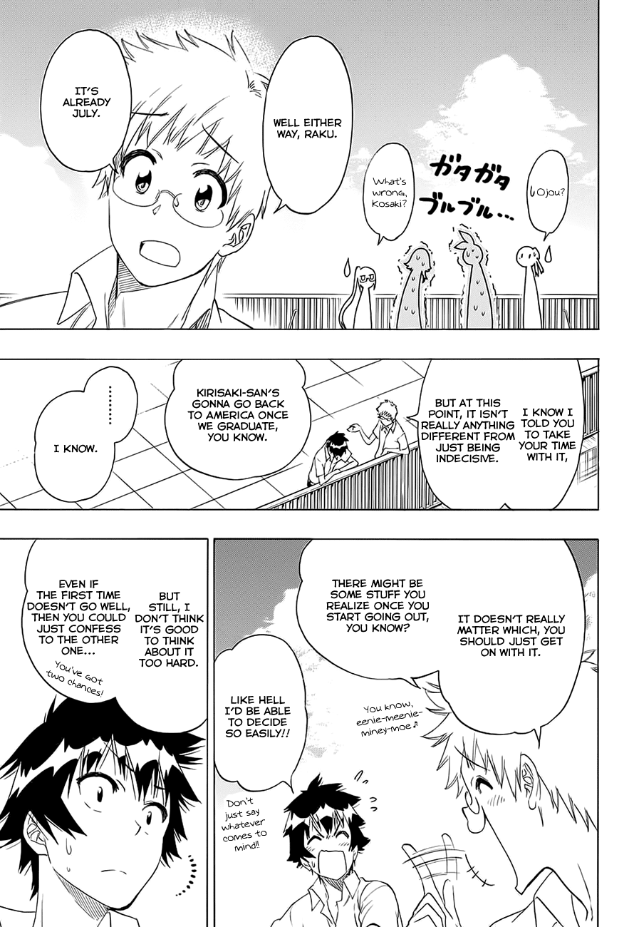 Nisekoi Chapter 210 page 12 - Chapter 210: I've Decided