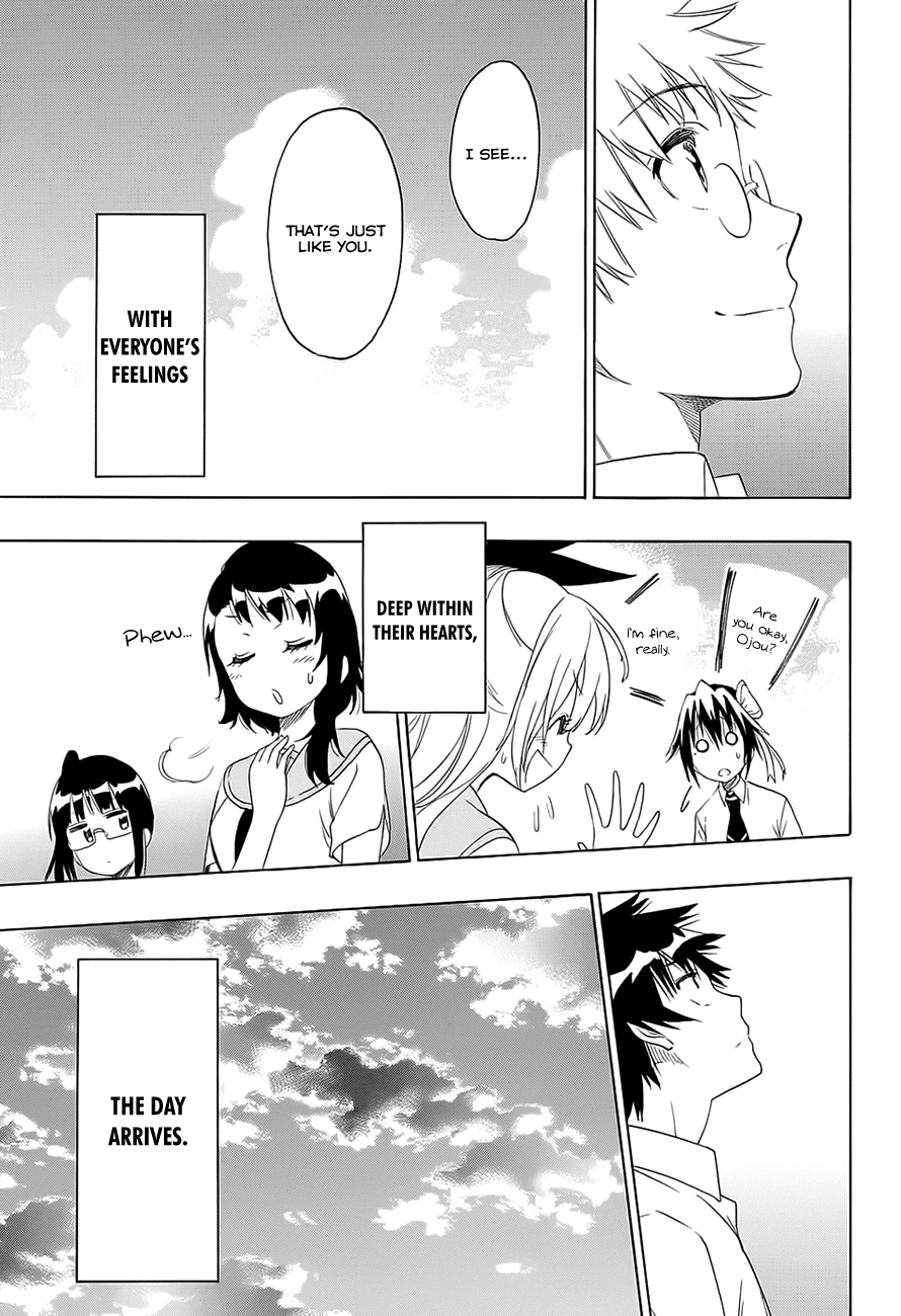 Nisekoi Chapter 210 page 14 - Chapter 210: I've Decided