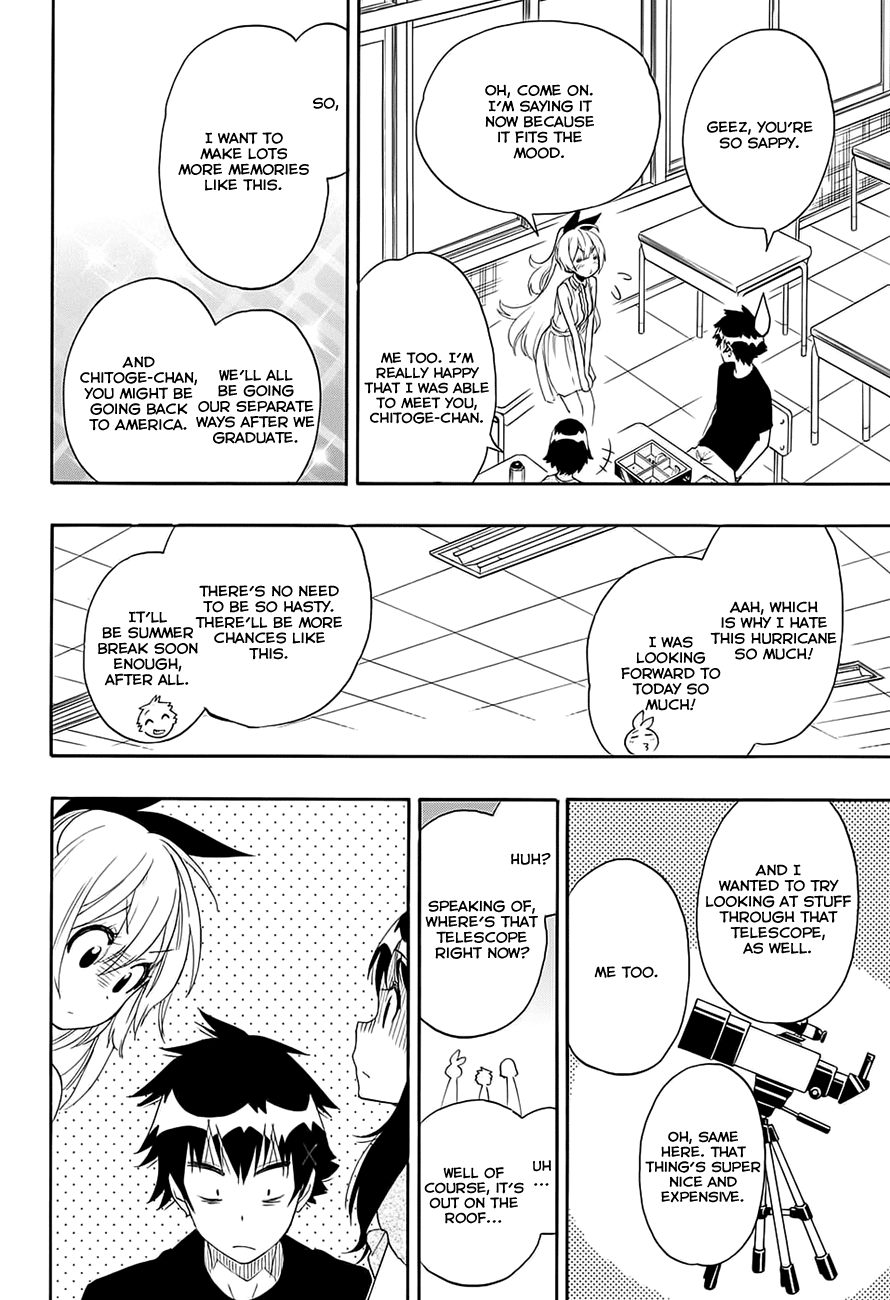 Nisekoi Chapter 211 page 12 - Chapter 211: On the Night of Falling Stars