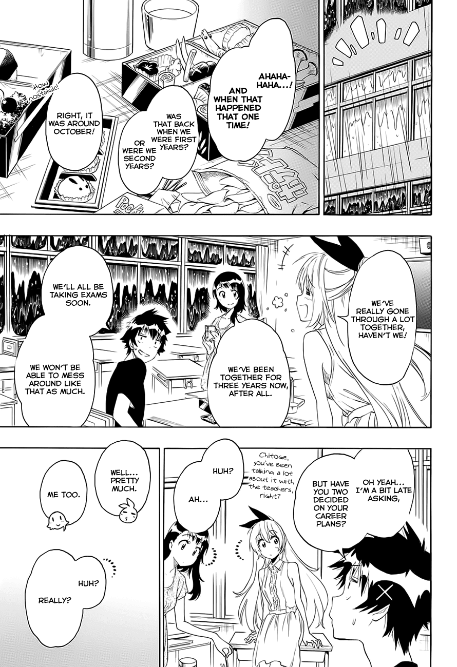 Nisekoi Chapter 211 page 9 - Chapter 211: On the Night of Falling Stars
