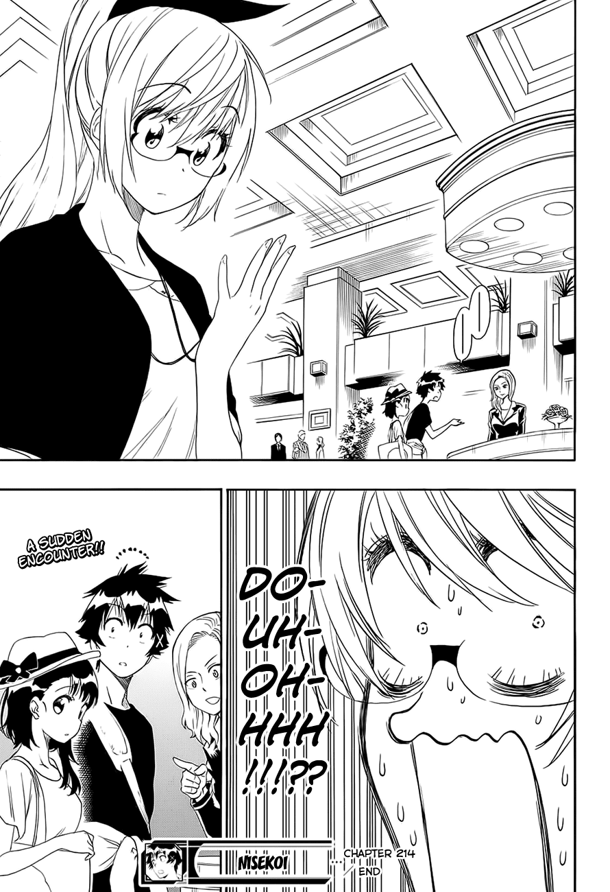 Nisekoi Chapter 214 page 20 - Chapter 214: Whereabouts