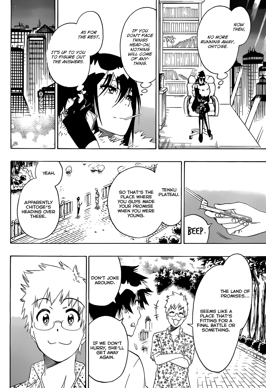 Nisekoi Chapter 217 page 14 - Chapter 217: Decided
