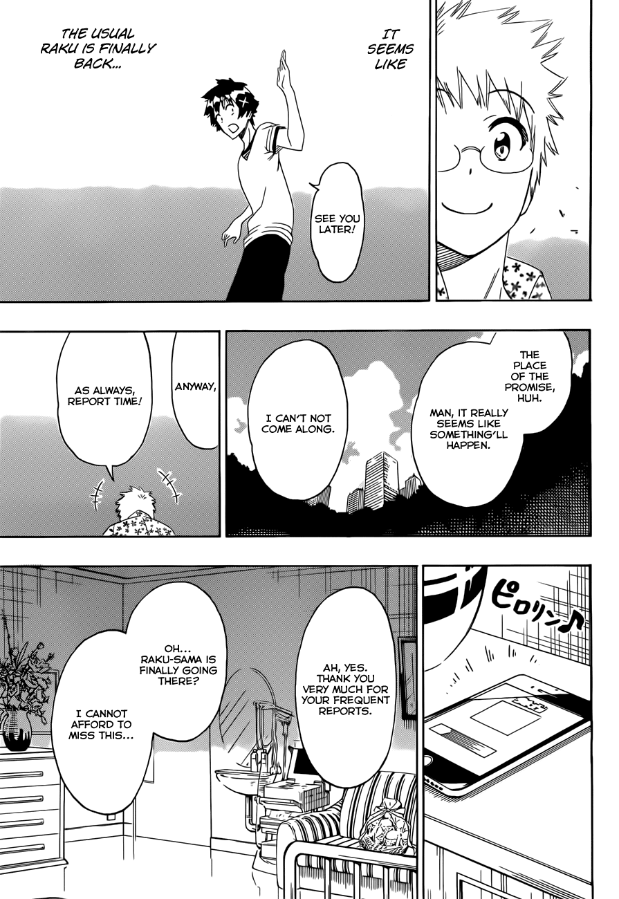 Nisekoi Chapter 217 page 17 - Chapter 217: Decided