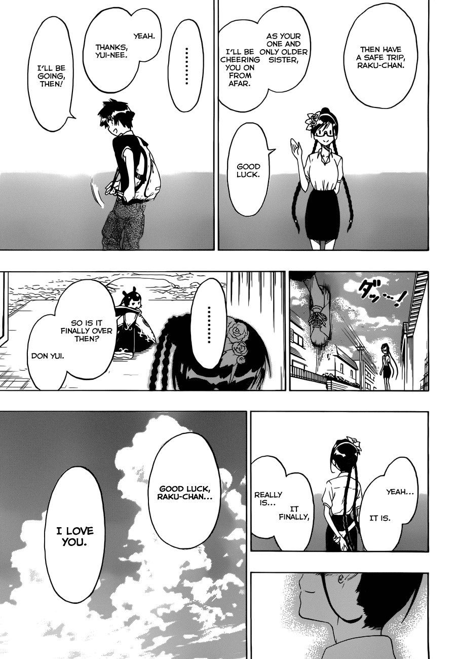 Nisekoi Chapter 218 page 10 - Chapter 218: False Love