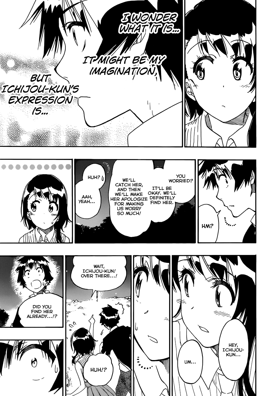 Nisekoi Chapter 218 page 14 - Chapter 218: False Love